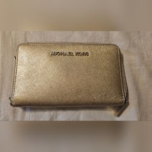 Michael Kors Gold Women's Wallet